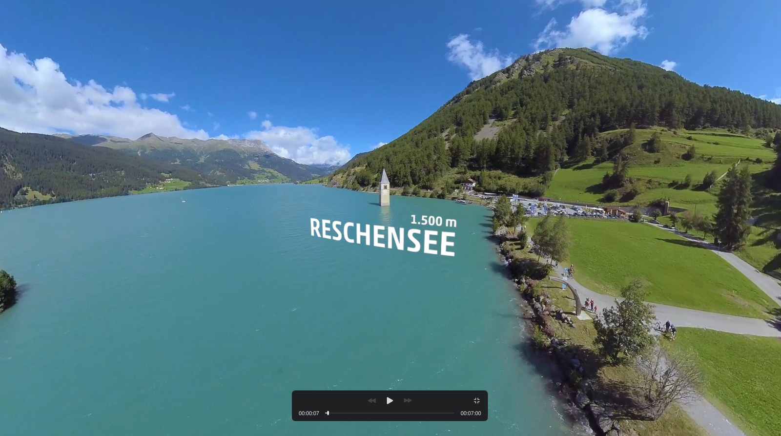 ALPERIA AG – Reschenstausee, Stausee Martell, Kraftwerk Brixen